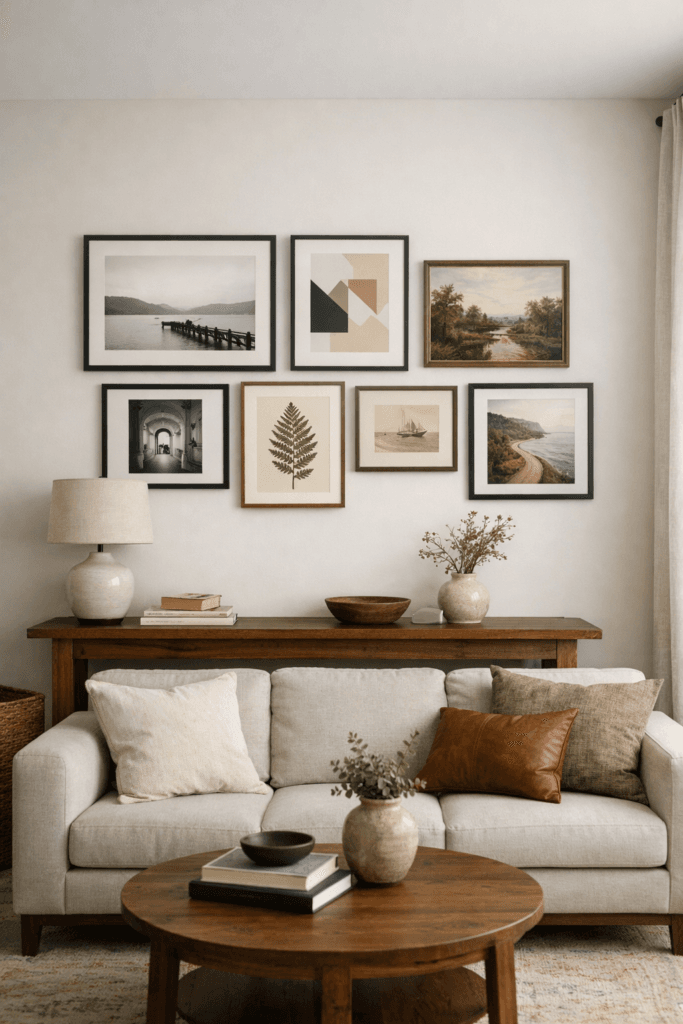15 Gallery Wall Tips That Feel Intentional, Balanced, and Elevated