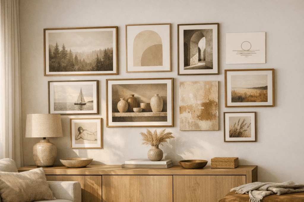 15 Gallery Wall Tips That Feel Intentional, Balanced, and Elevated