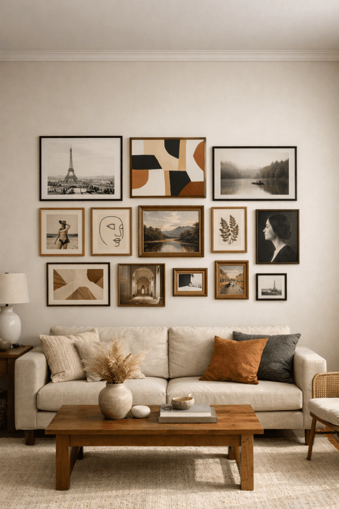 15 Gallery Wall Tips That Feel Intentional, Balanced, and Elevated