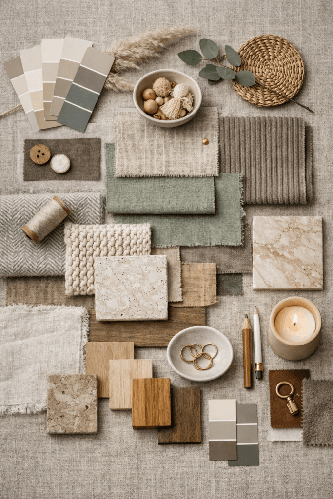 Soft + Serene Bedroom Moodboards for Restful Nights