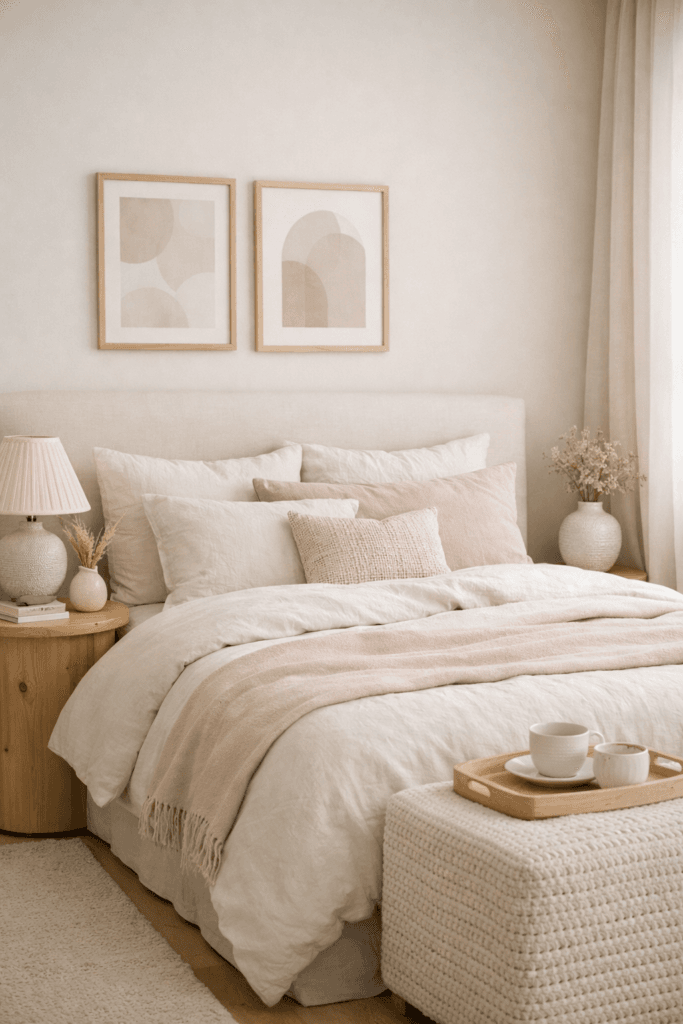 Soft + Serene Bedroom Moodboards for Restful Nights