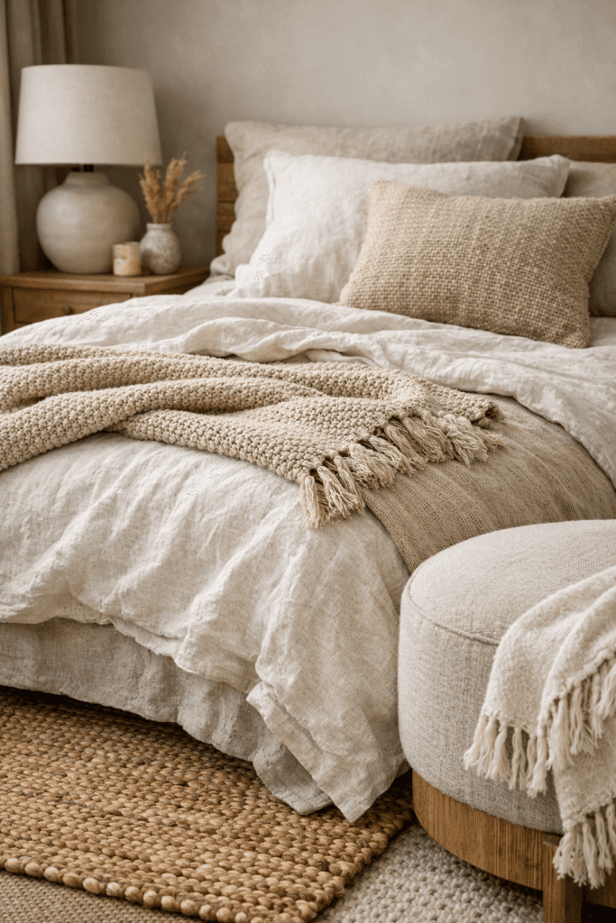 Soft + Serene Bedroom Moodboards for Restful Nights