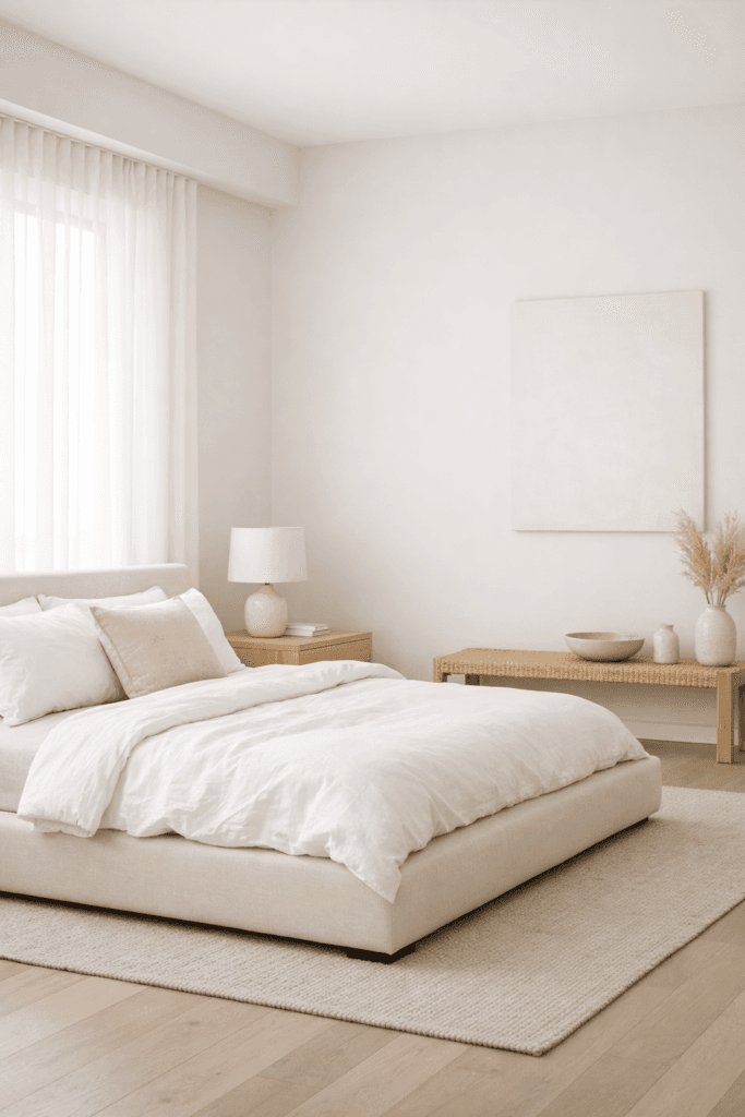 Soft + Serene Bedroom Moodboards for Restful Nights