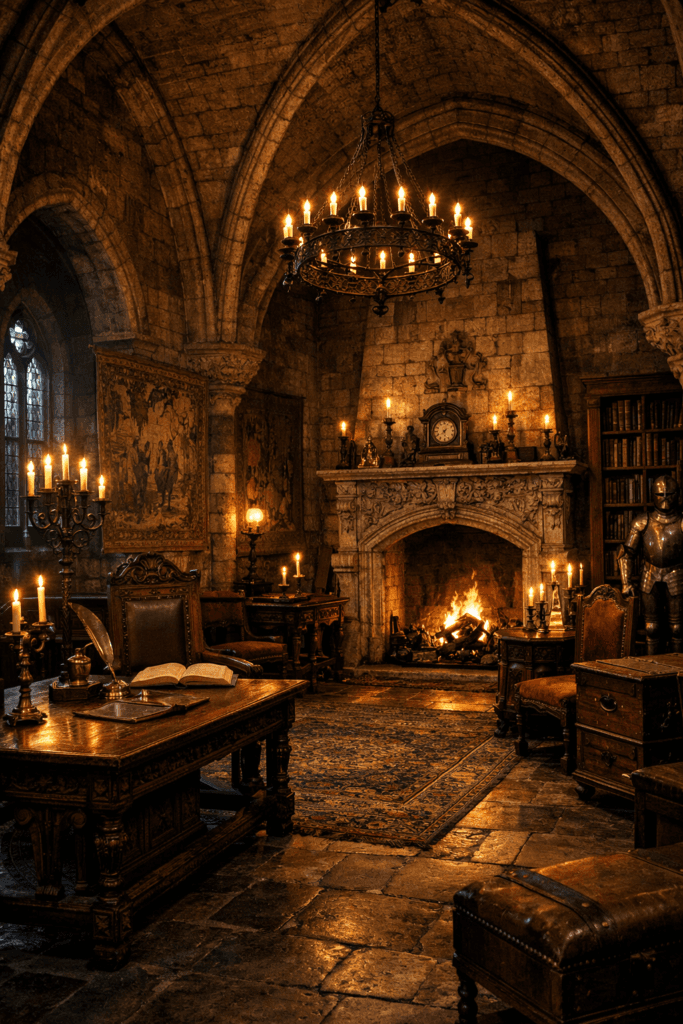 The Gothic Castlecore Aesthetic: How to Create a Dark, Romantic Medieval Home