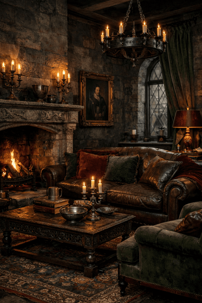 The Gothic Castlecore Aesthetic: How to Create a Dark, Romantic Medieval Home