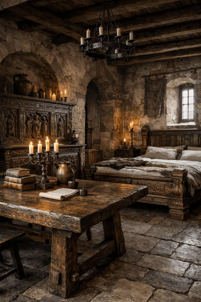 The Gothic Castlecore Aesthetic: How to Create a Dark, Romantic Medieval Home
