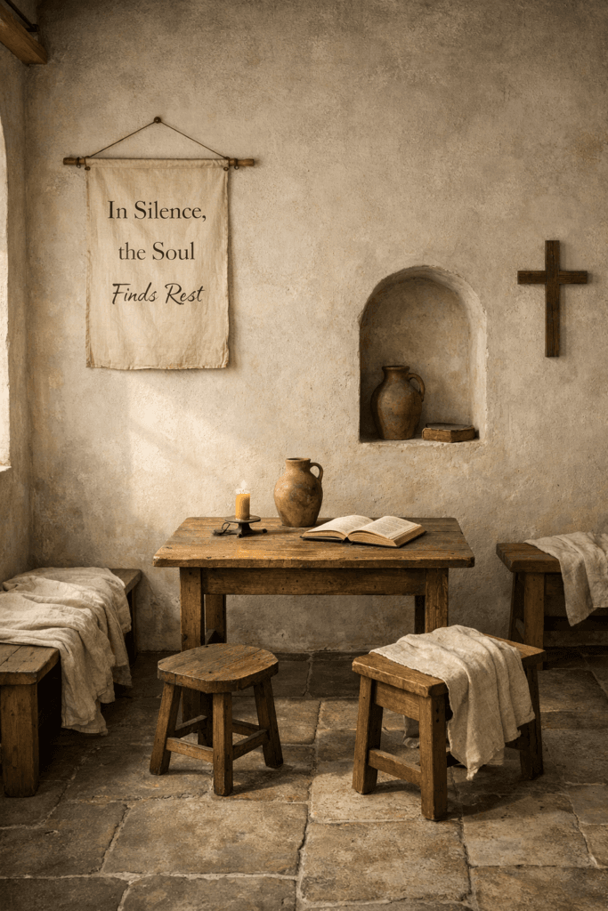 Monastic Castlecore: How to Create a Calm Medieval Monastery-Inspired Home