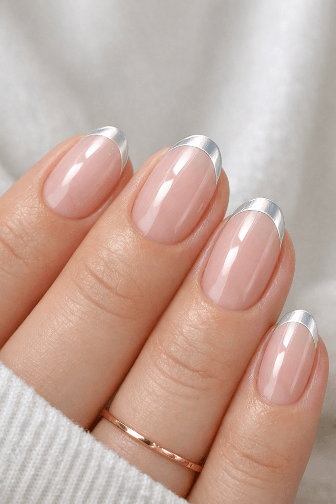 20 Milky Glazed Nail Designs You Can Create with One Chrome Powder