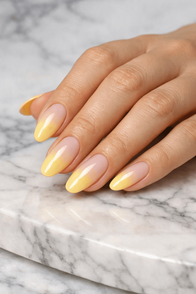 20 Butter Yellow Nail Designs That Look Soft, Chic, and Expensive