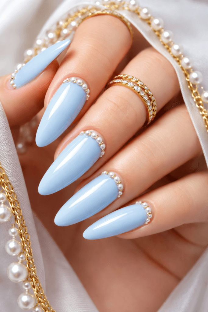 20 Baby Blue Nail Designs That Look Clean, Fresh, and Expensive