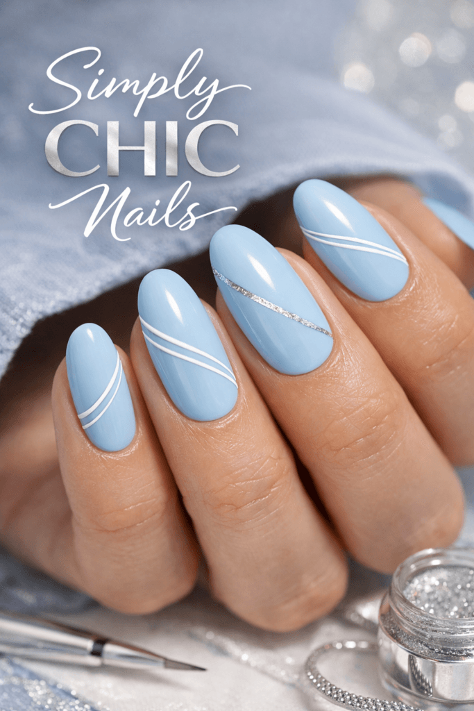 20 Baby Blue Nail Designs That Look Clean, Fresh, and Expensive