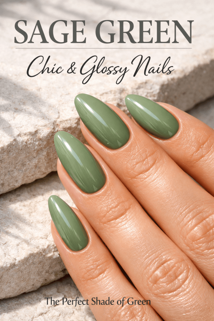 20 Sage Green Nail Designs That Look Calm, Chic, and Expensive