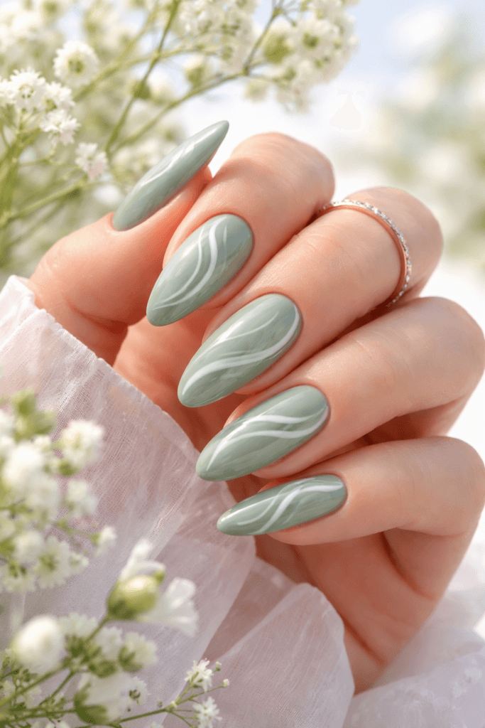 20 Sage Green Nail Designs That Look Calm, Chic, and Expensive