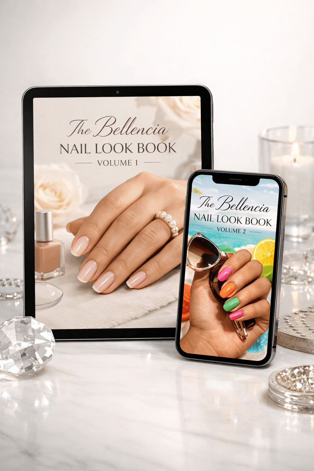 The Bellencia Nail Look Book Collection (Volumes 1 + 2)