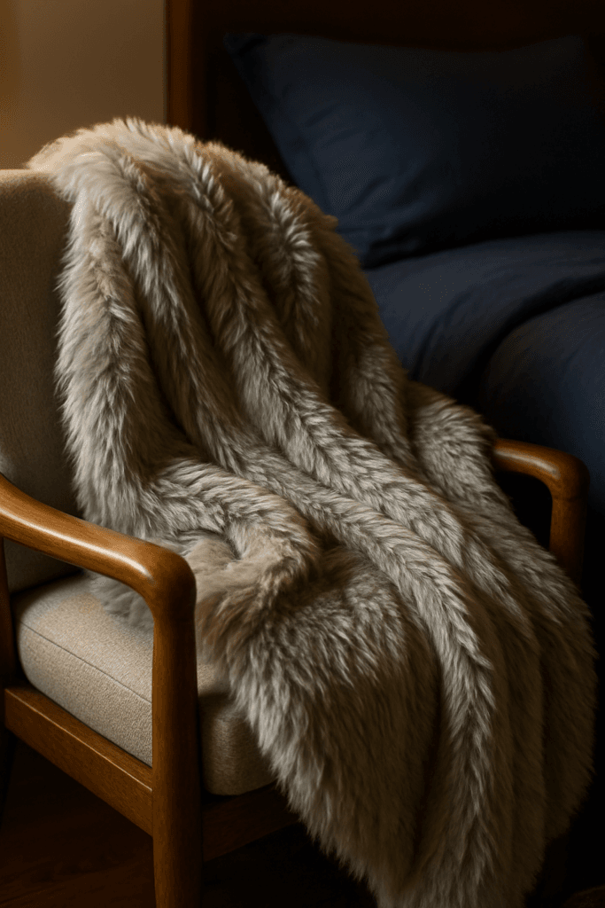 Bedroom Fabric Styling: 13 Silver & Navy Ideas