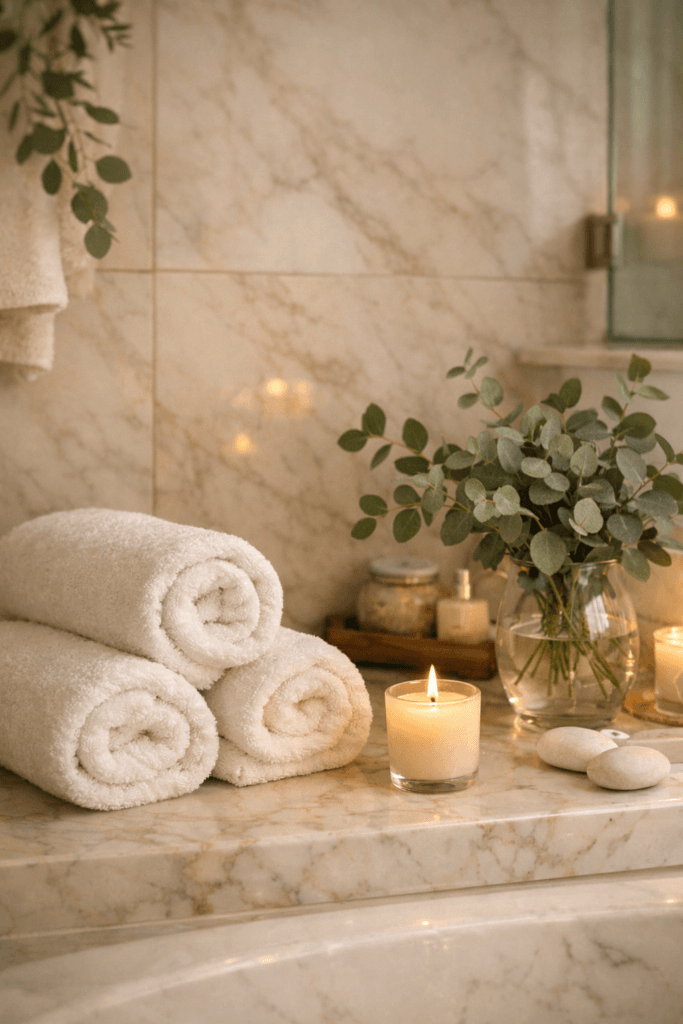 Luxury Marble Shower Ideas: How to Get the Brass & Glass Look at Home