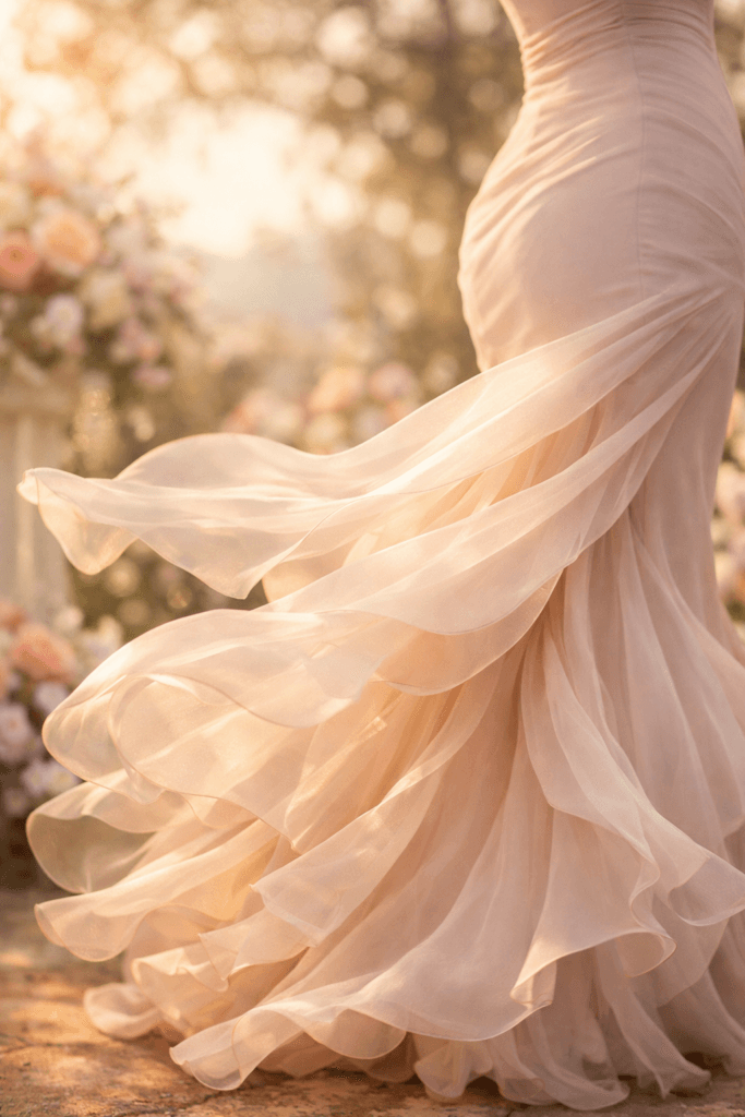 Chiffon Mermaid Bridesmaid Dress That Looks Elegant in Every Wedding