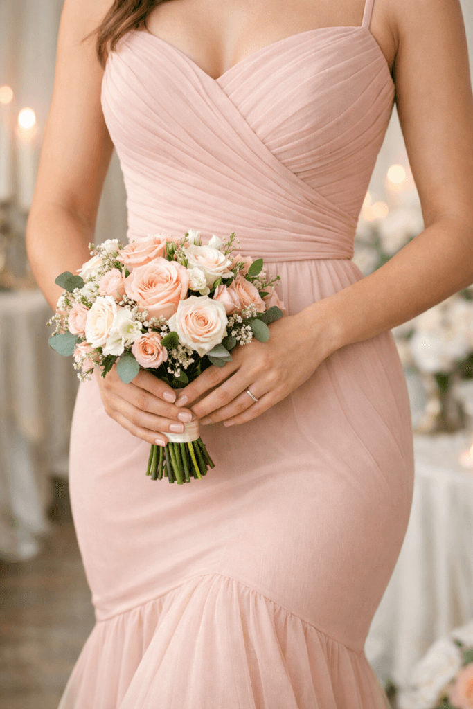 Chiffon Mermaid Bridesmaid Dress That Looks Elegant in Every Wedding