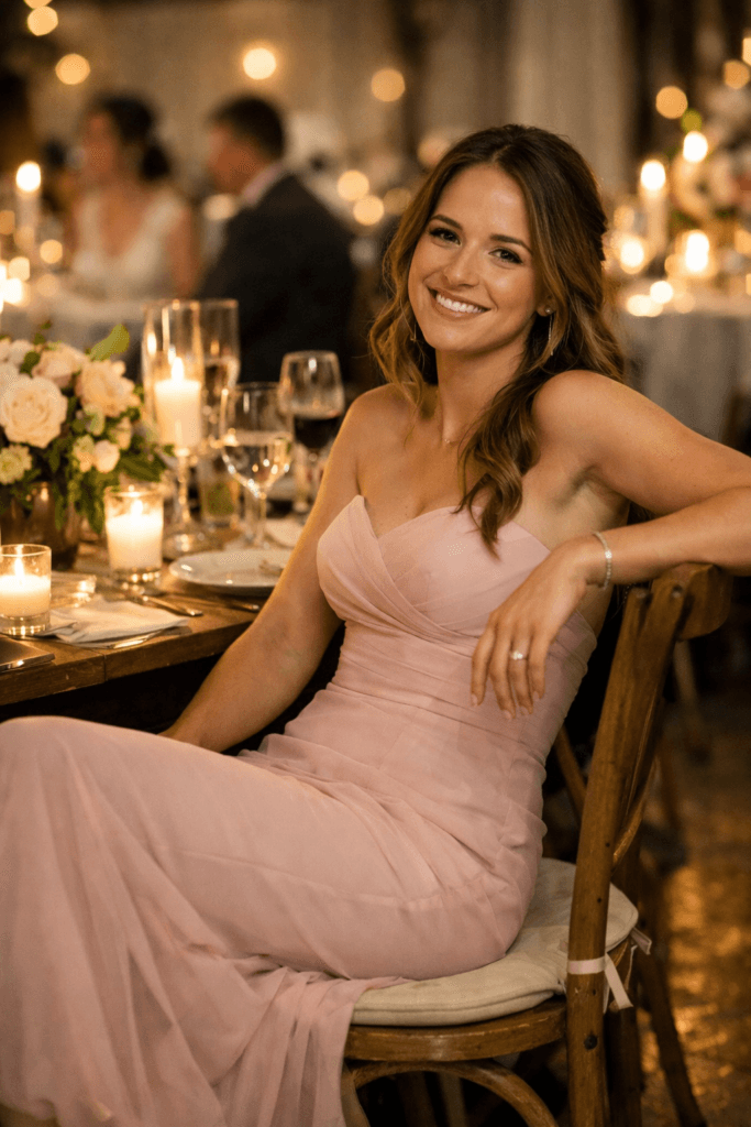 Chiffon Mermaid Bridesmaid Dress That Looks Elegant in Every Wedding