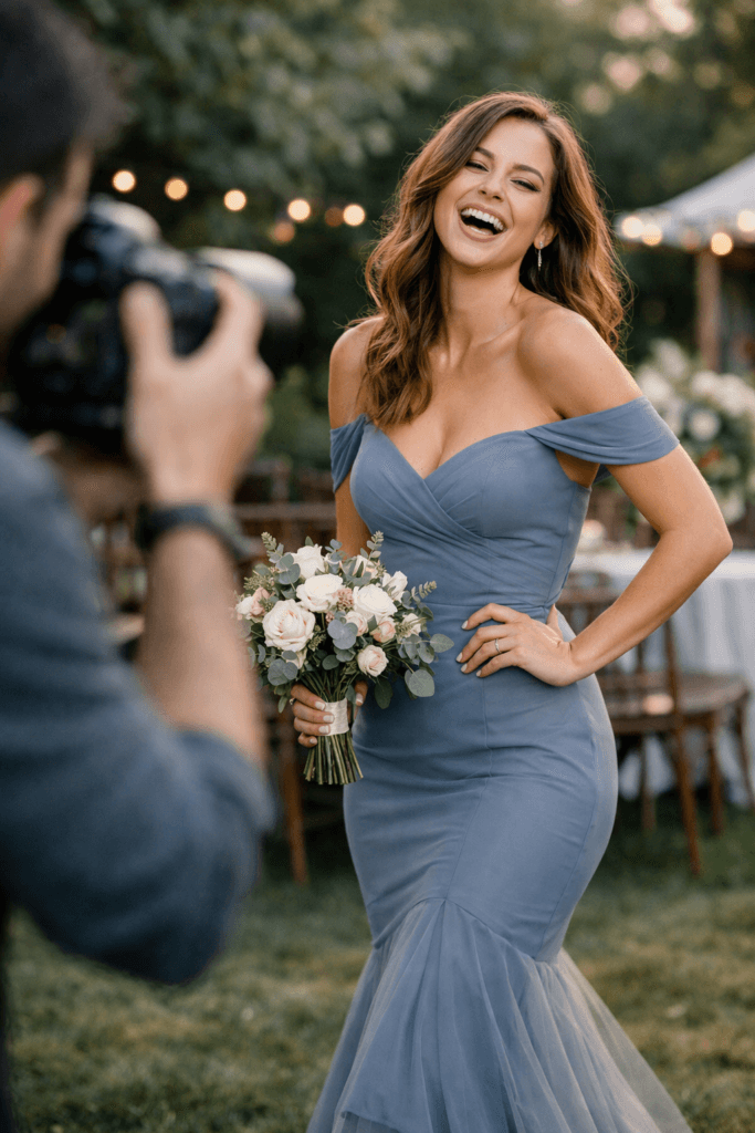 Chiffon Mermaid Bridesmaid Dress That Looks Elegant in Every Wedding