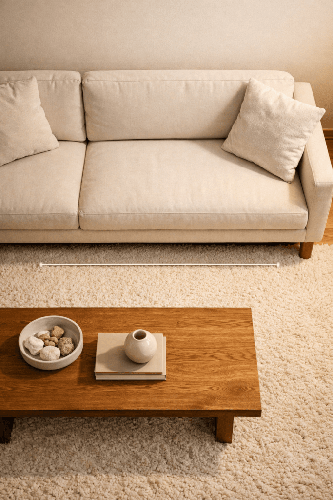 The Coffee Table Size Rule Designers Use (Stop Guessing the Scale)