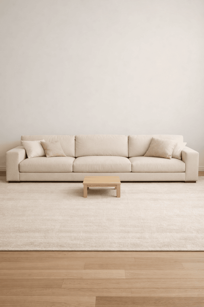 The Coffee Table Size Rule Designers Use (Stop Guessing the Scale)