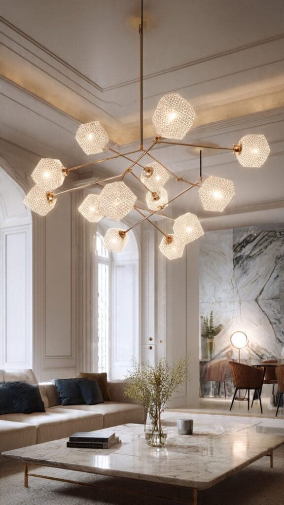 Sculptural Lighting Decor: The Interior Trend Designers Are Using