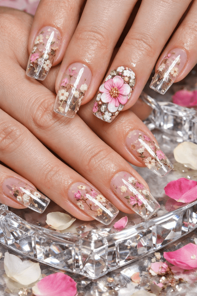 15 Spring Flower Nails That Look Clean, Soft, and Expensive