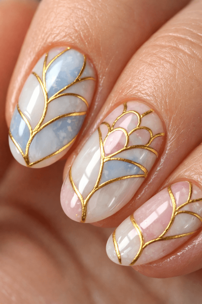 Milky Glass Cloisonné Nails: The Ultimate Guide to the Porcelain-Inspired Manicure That Defines Quiet Luxury