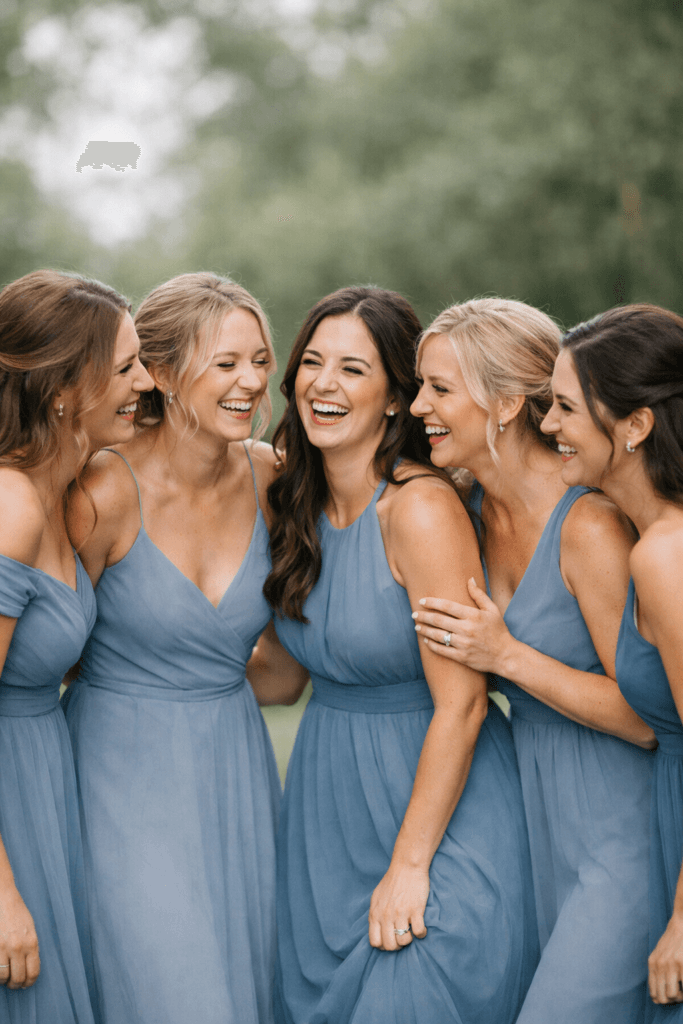 Bridesmaid Dresses That Look Elegant, Modern & Photogenic
