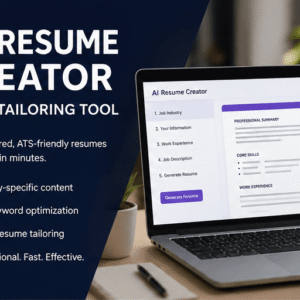 AI Resume Creator & Job Tailoring Tool