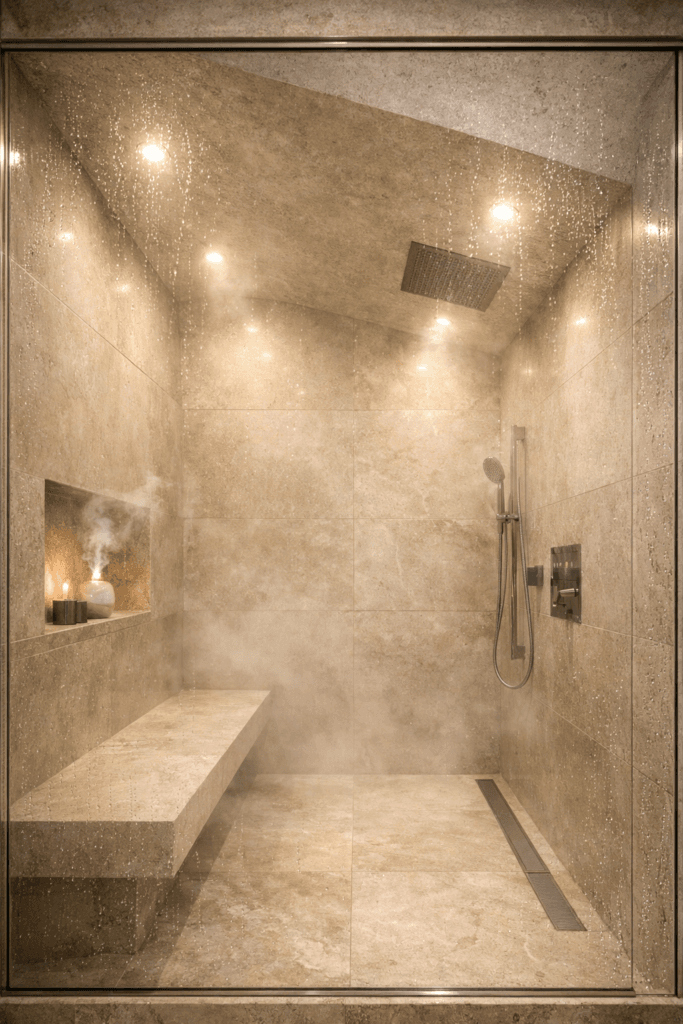 Luxury Shower Ideas to Create a Spa Bathroom at Home